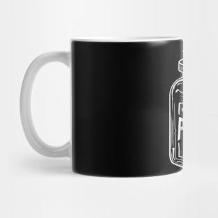 Poison Bottle White Mug